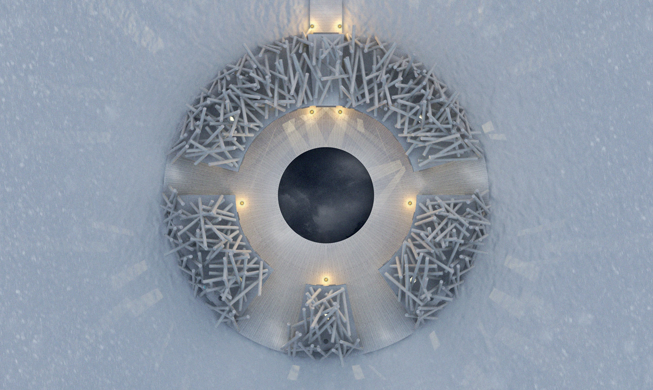 Floating Arctic Hotel Sweden winter @PeakLife