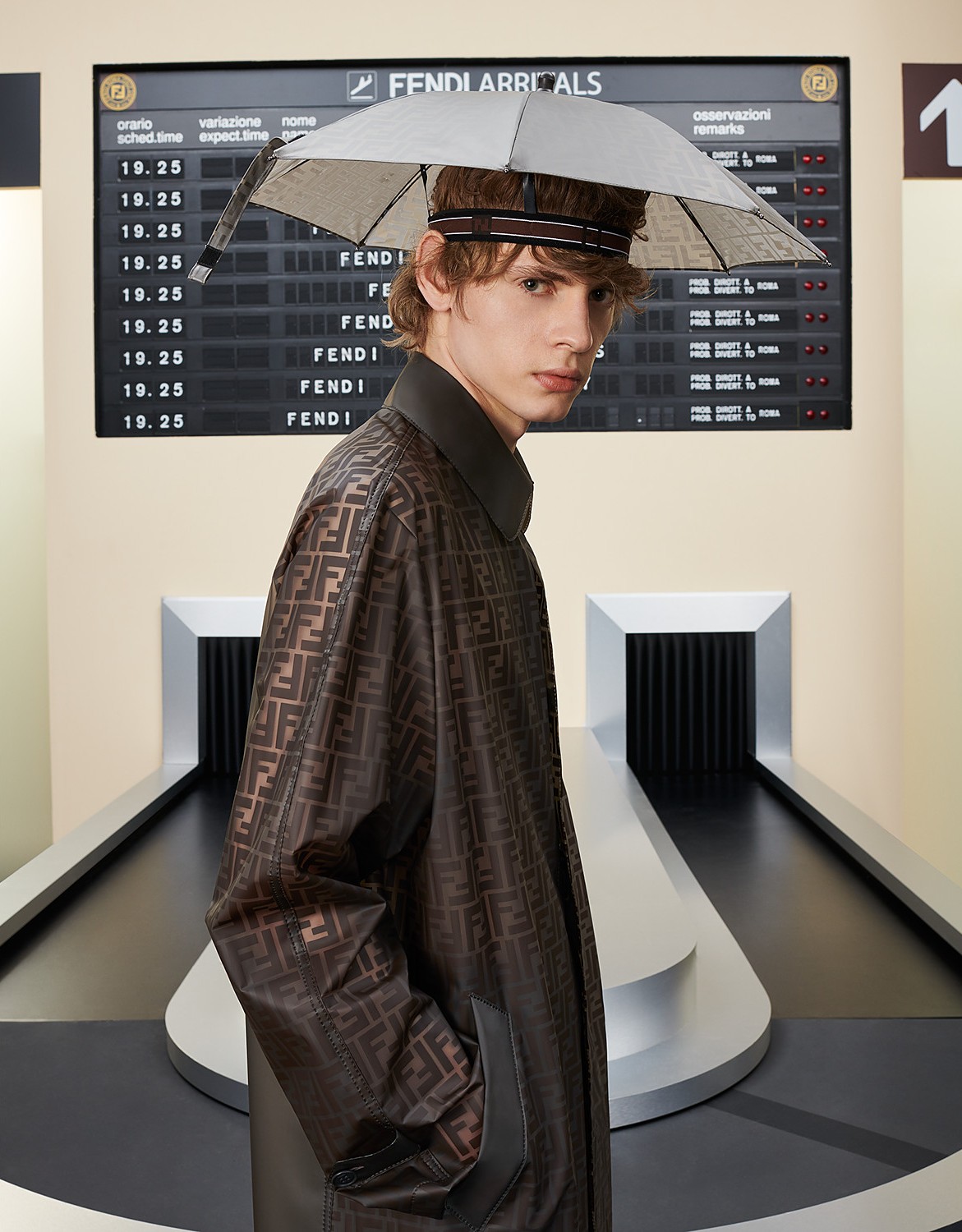 fendi rain hat