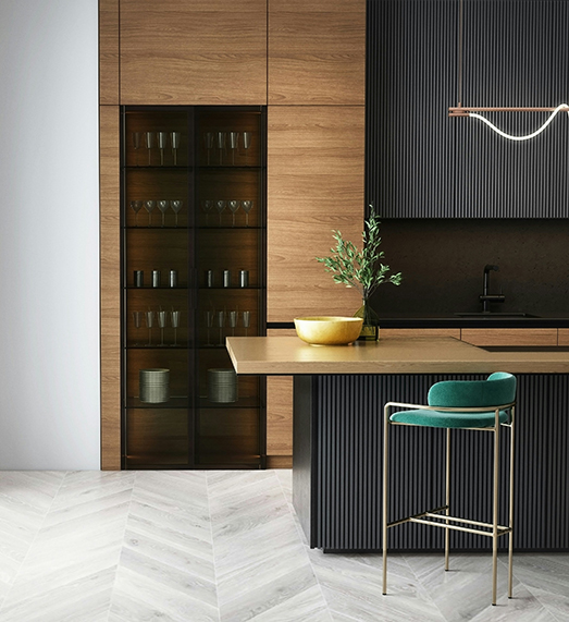 Elegant Wine Displays Integrating Wine Storage into Home Interiors-Image 1