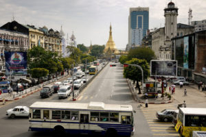 Yangon, is one of the largest city in Burma, formerly known as Rangoon. Filled with mixed colonial architecture of British, gilded Buddhist pagoda and modern high-buildings.