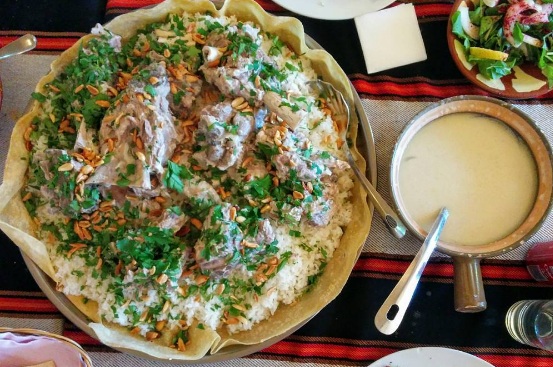 Mansaf, National Dish of Jordan
