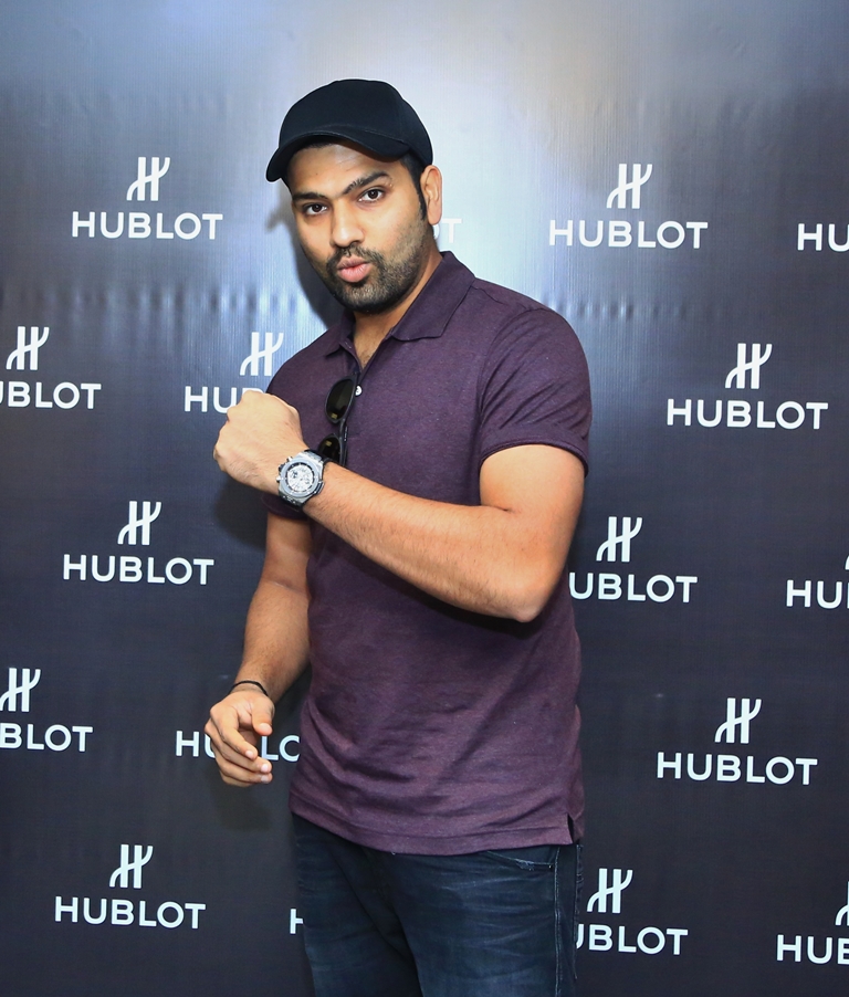 Rohit sharma 2024 hublot watch