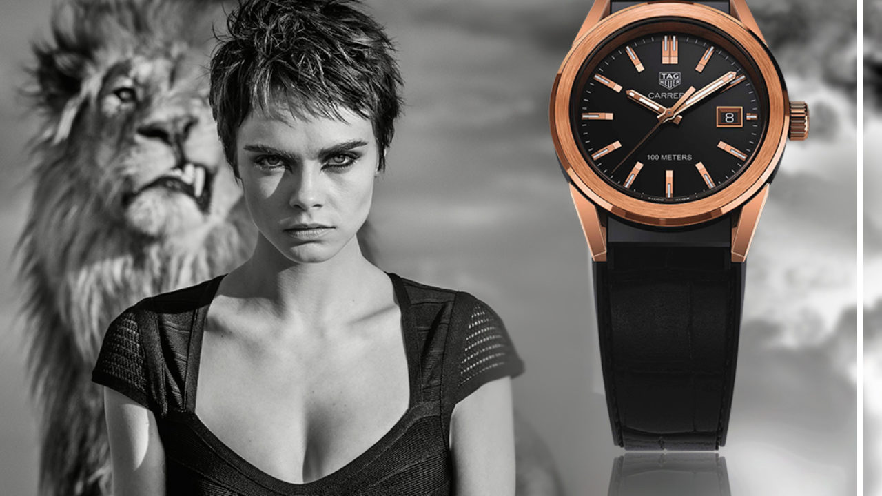 TAG Heuer s super impressive campaign with Cara Delevingne PEAKLIFE