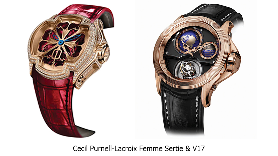 Cecil Purnell Lacroix Femme Sertie V17 PEAKLIFE