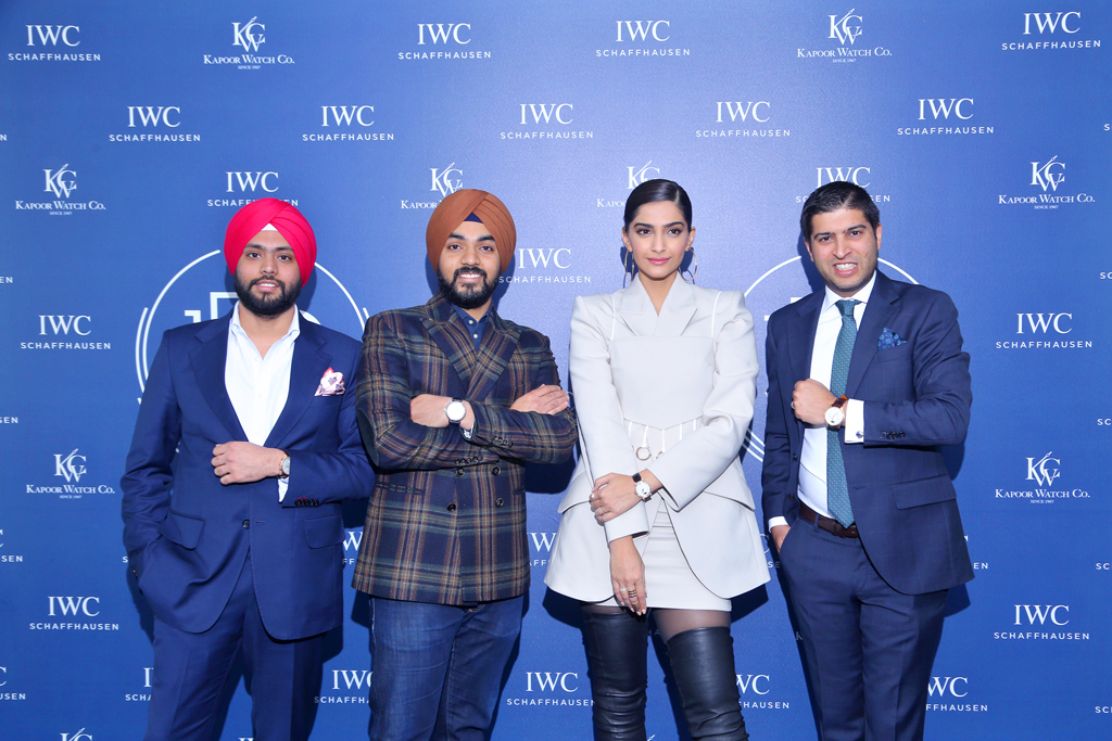Kapoor Watch Company with Mehdi Rajan and IWC Brand Ambassador Sonam Kapoor