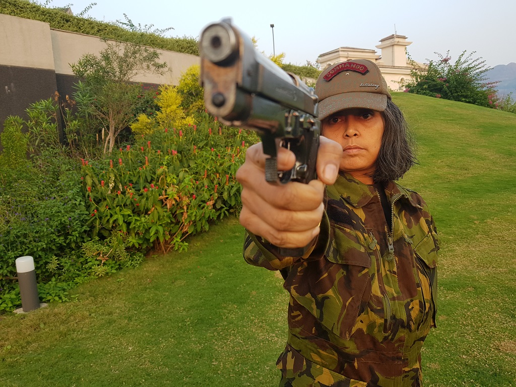Dr. Seema Rao India's first woman commando trainer
