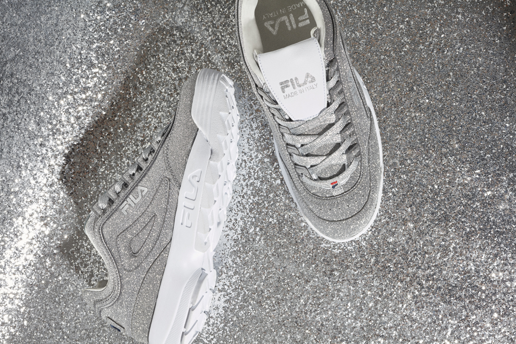 FILA's newest iteration of the Disruptor 2 Design