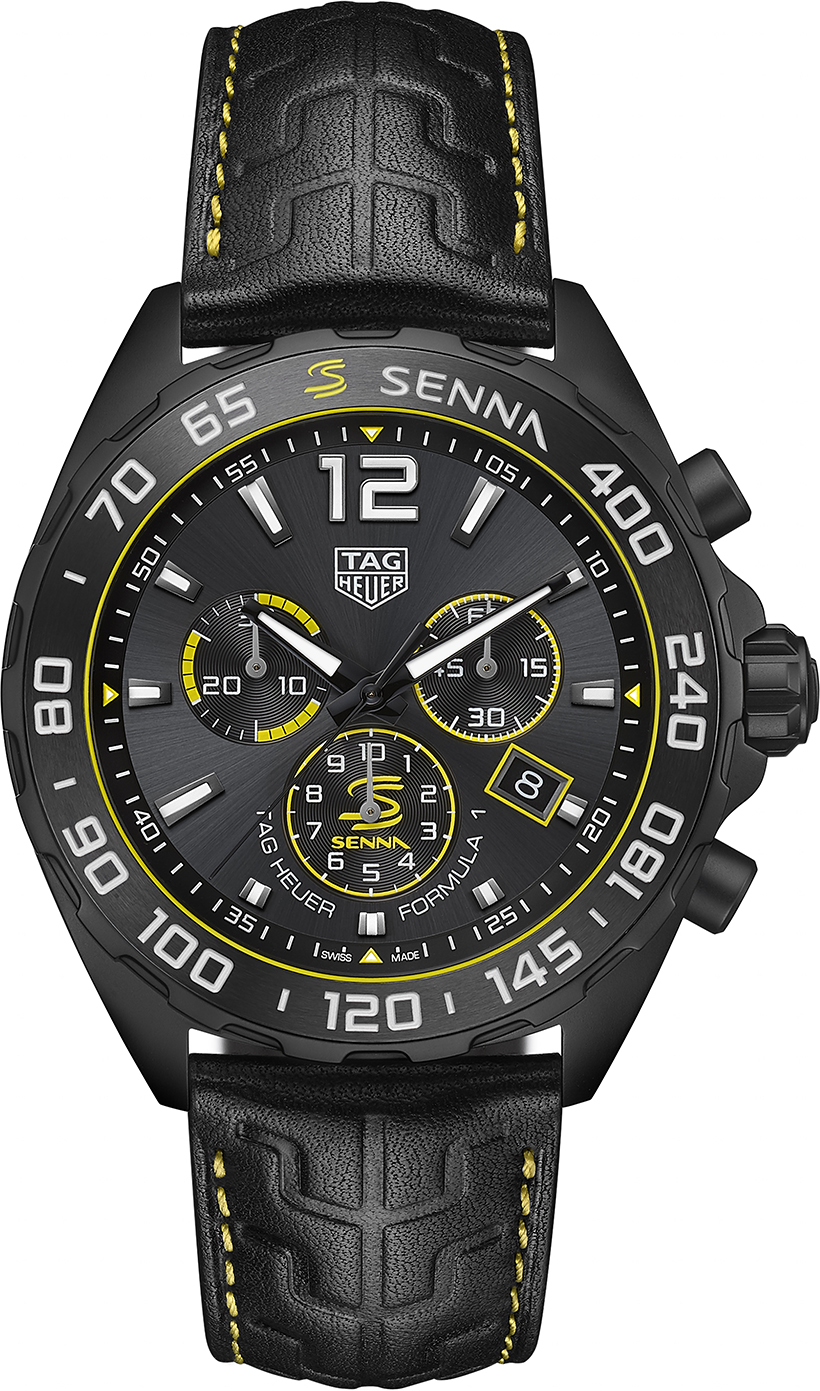 TAG Heuer Link Chronograph Ayrton Senna Limited Edition Automatic Men's  Watch | eBay