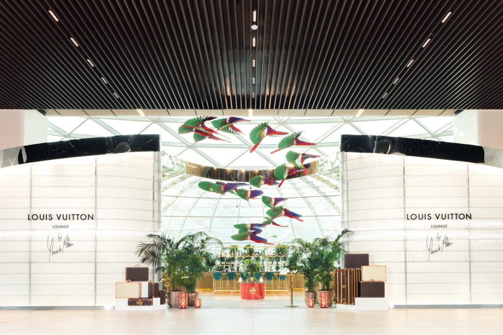 A Peek into Louis Vuitton's First-Ever Luxury Lounge at Doha's Hamad  International Airport - PEAKLIFE