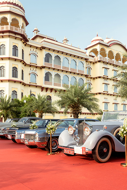 Vintage Car Rally Shines at India's Heritage Palace Hotel Noormahal-Image 6