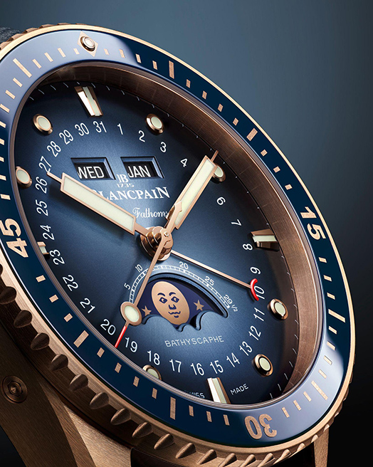 Blancpain's Fifty Fathoms Glitters in Gold-Image 3